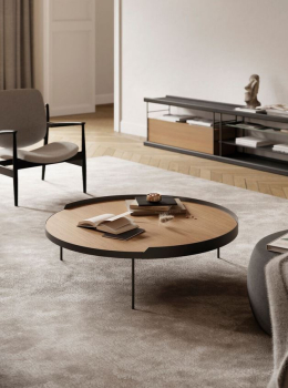 Preview: Treku Gau Couch Tisch Ø 85